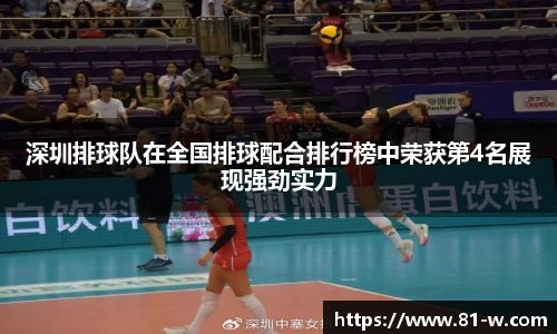 深圳排球队在全国排球配合排行榜中荣获第4名展现强劲实力